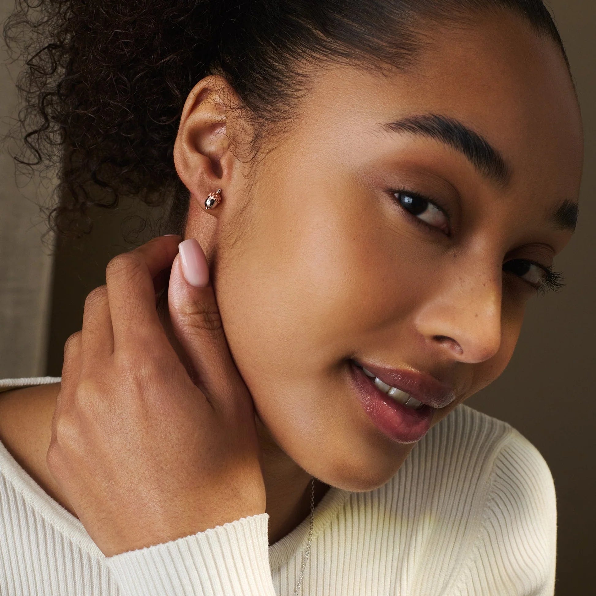 Clogau Royal Clogau Sterling Silver Oak Leaf Stud Earrings 3SOAK9023SOAK902