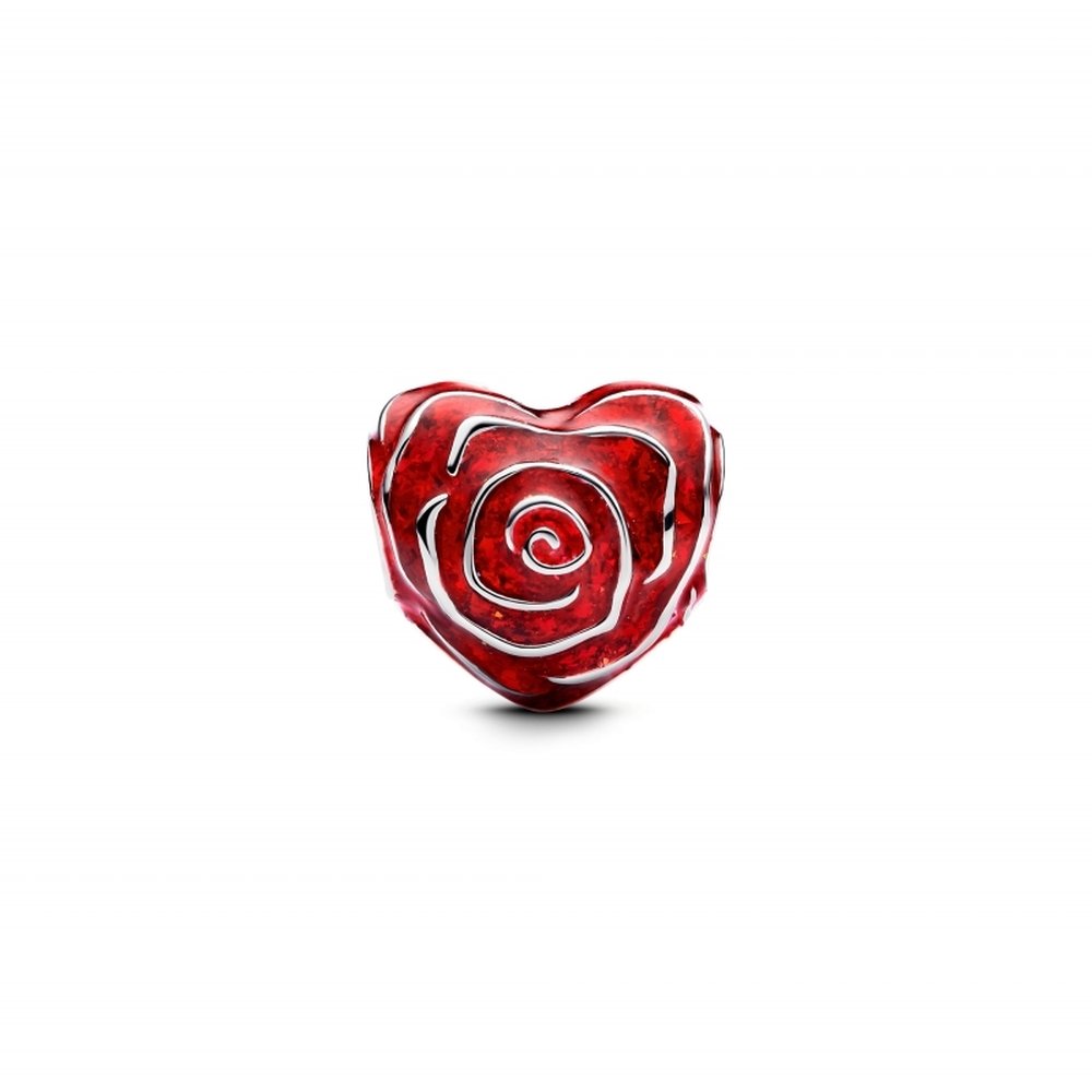 PANDORA Rose Heart Charm 793673C01 image 1