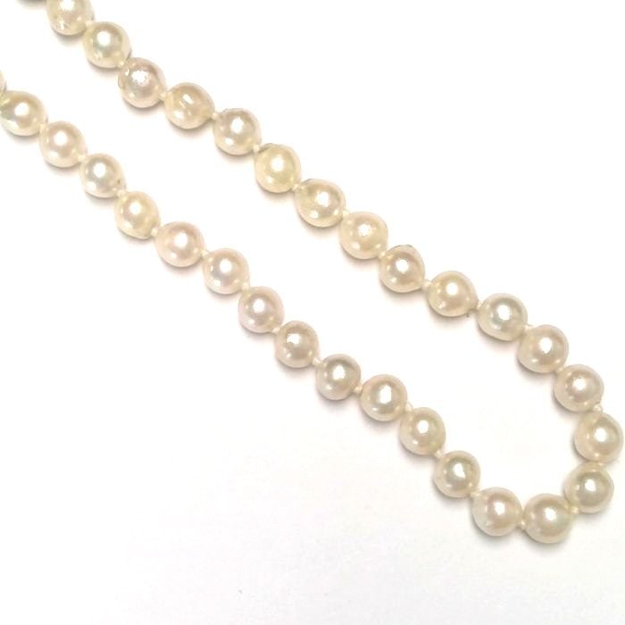 Pre-Owned Freshwater Pearls 10mm Beaded Necklace image 0