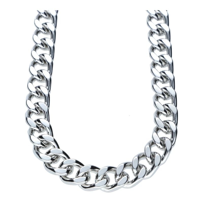 Mens Stainless Steel 20" Heavy Curb Chain image 0
