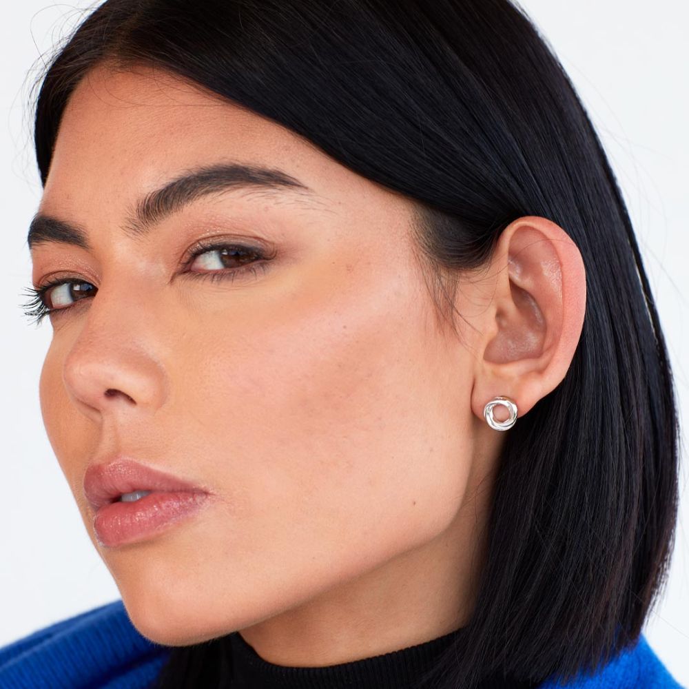 Kit Heath Bevel Trilogy Stud Earrings 4169RP276087