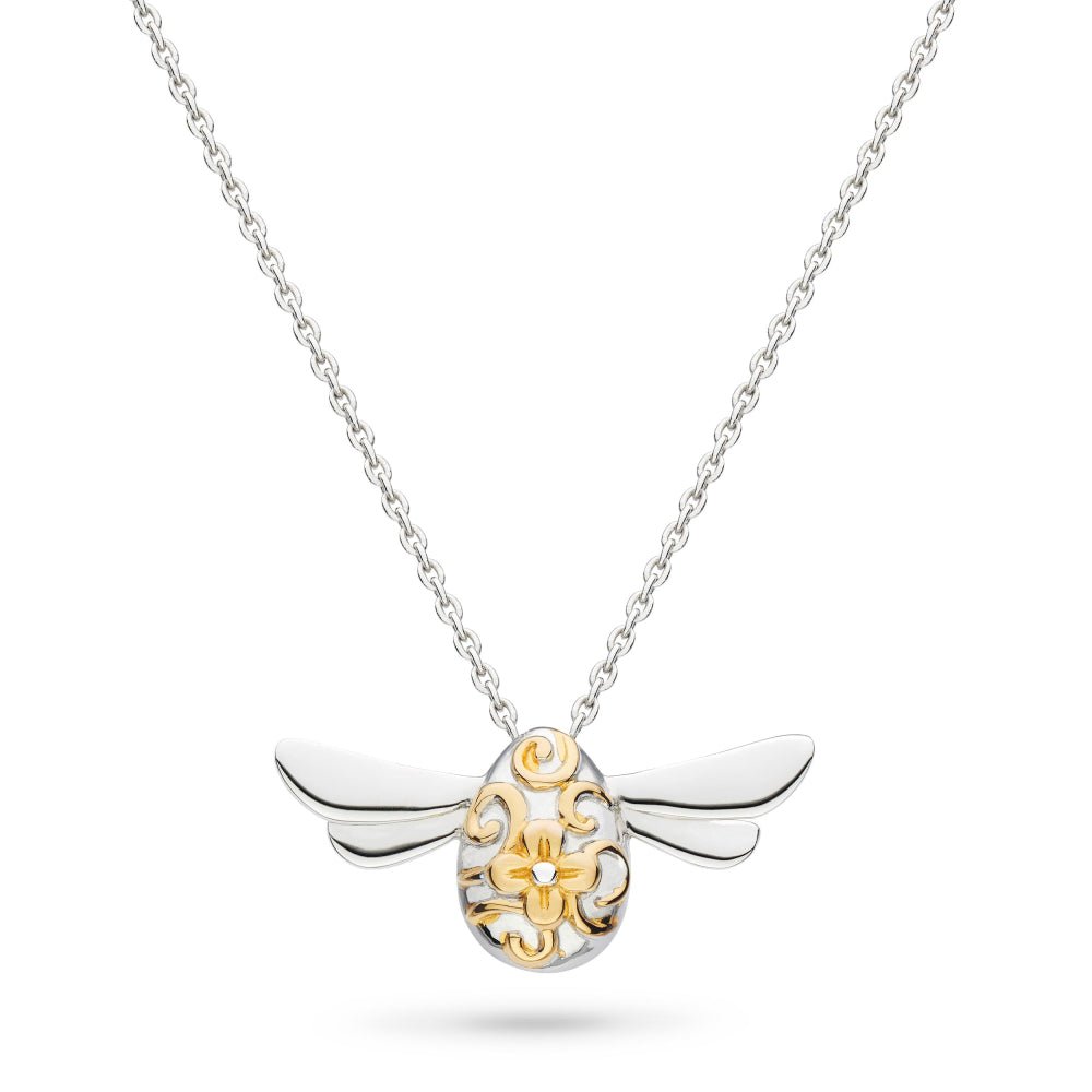 Kit Heath Blossom Flyte Honey Bee Glitz 18" Midi Necklace 90338GRP90338GRP