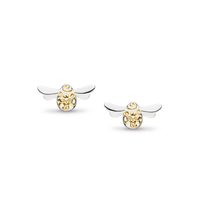 Kit Heath Blossom Flyte Honey Bee Stud Earrings 40338GRP278758