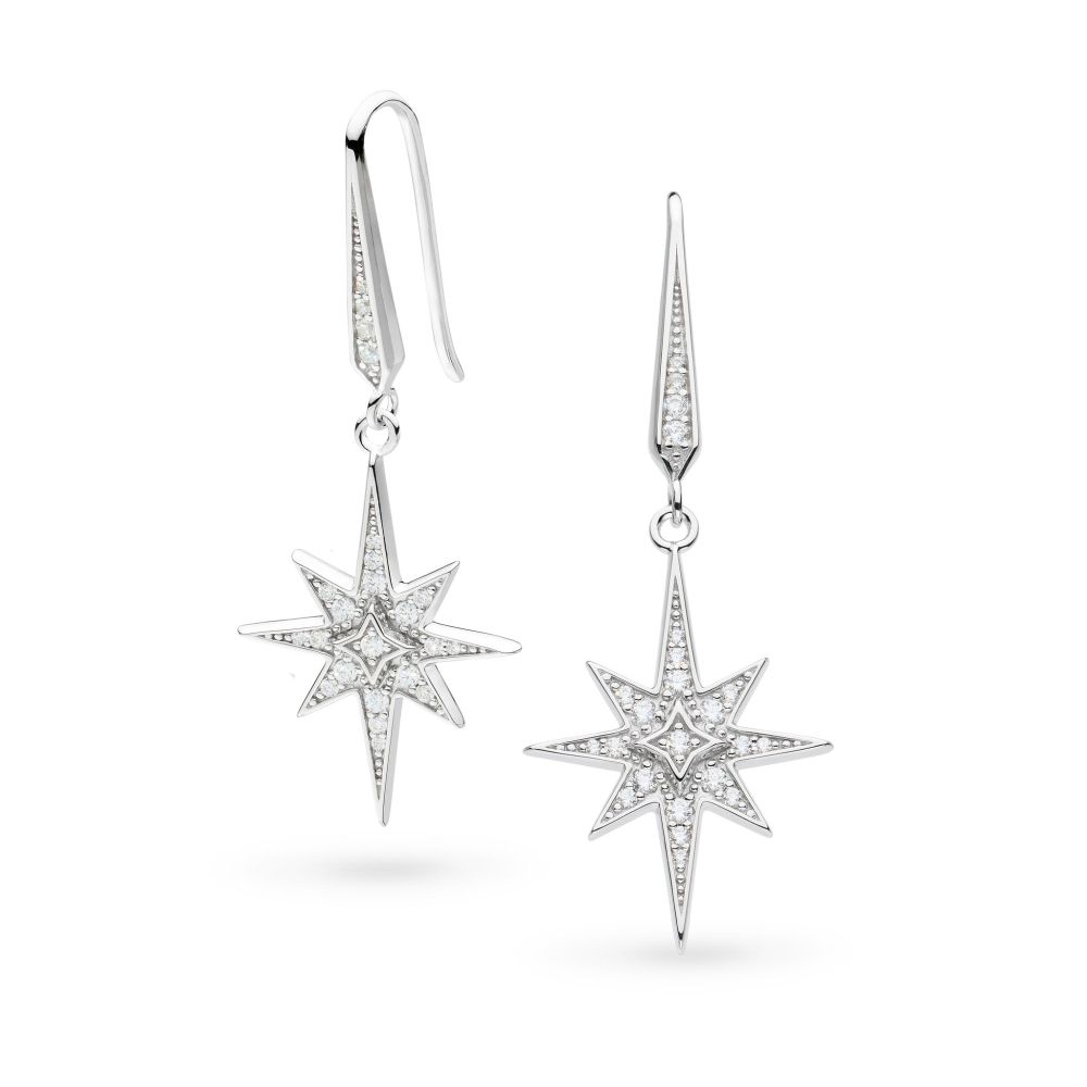 Kit Heath Céleste North Star Grande Drop Earrings 50457CZ