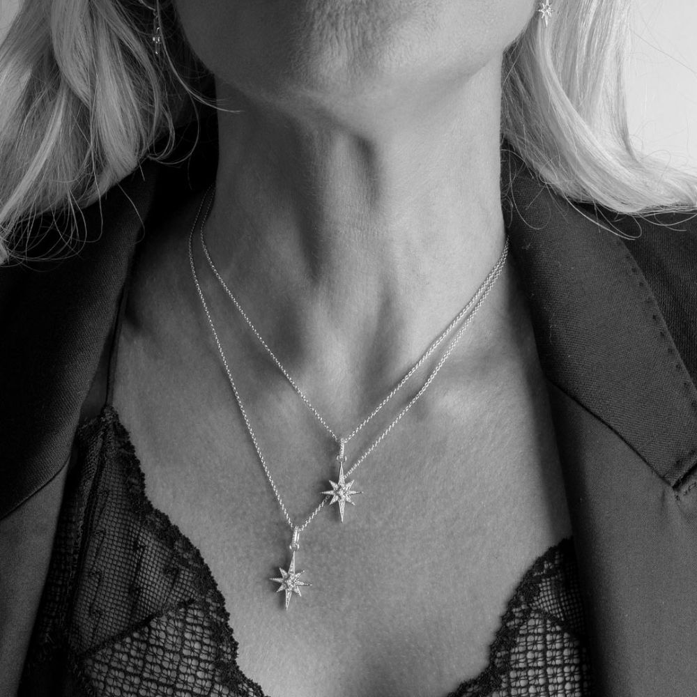 Kit Heath Céleste North Star Midi 18' Necklace 90456CZ