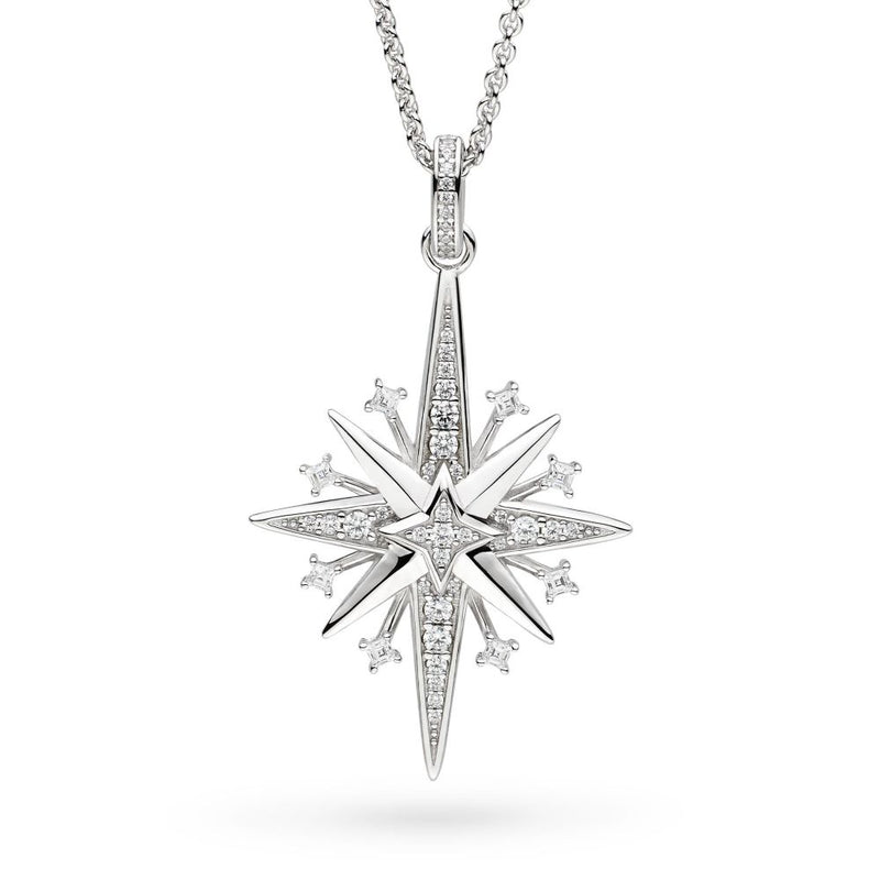 Kit Heath Céleste North Star Starburst Grande 16 - 24' Slider Necklace 90457CZ