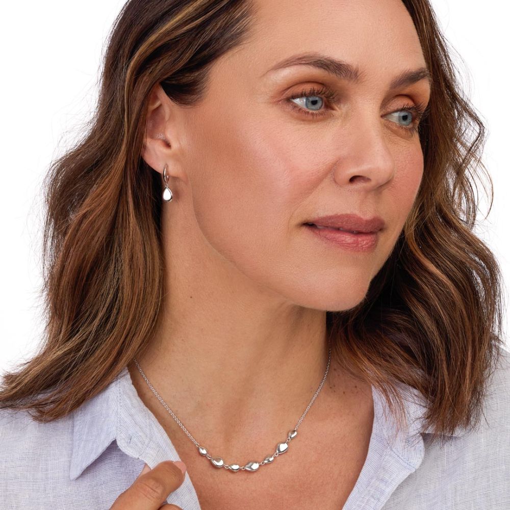 Kit Heath Coast Pebbles Linking Pebbles 18" Necklet 90210RP276124