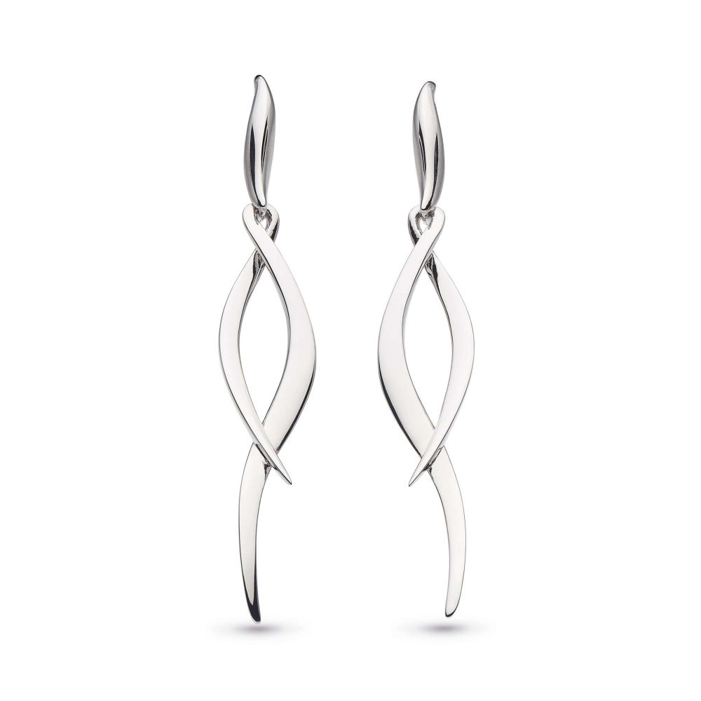 Kit Heath Entwine Twine Twist Drop Earrings 60223RP276104