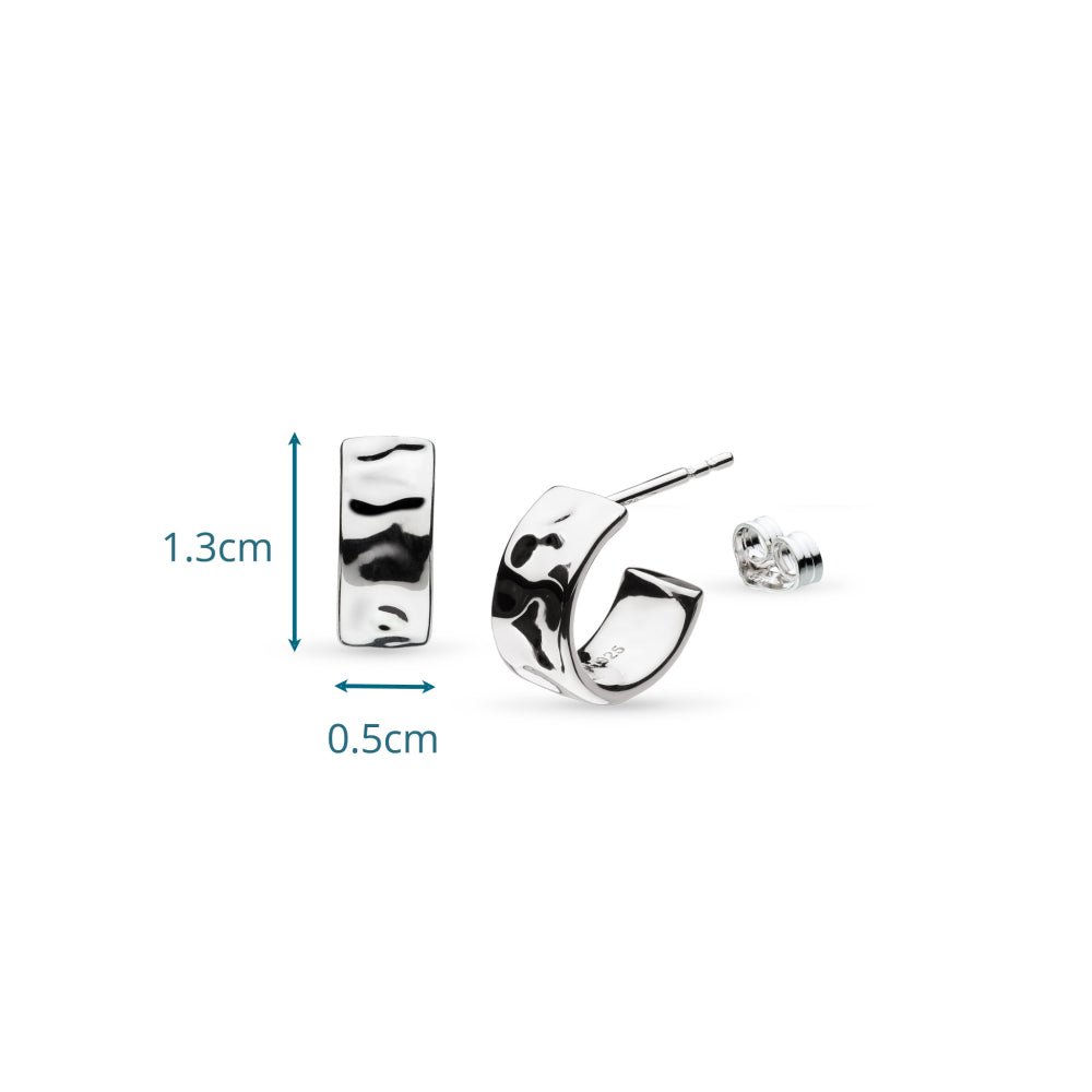 Kit Heath Mirage Reflect Semi Hoop Stud Earrings 41222RP278760