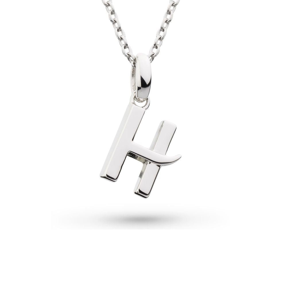 Kit Heath Signature Skript Capital H 18" Necklace 9198RPH276146