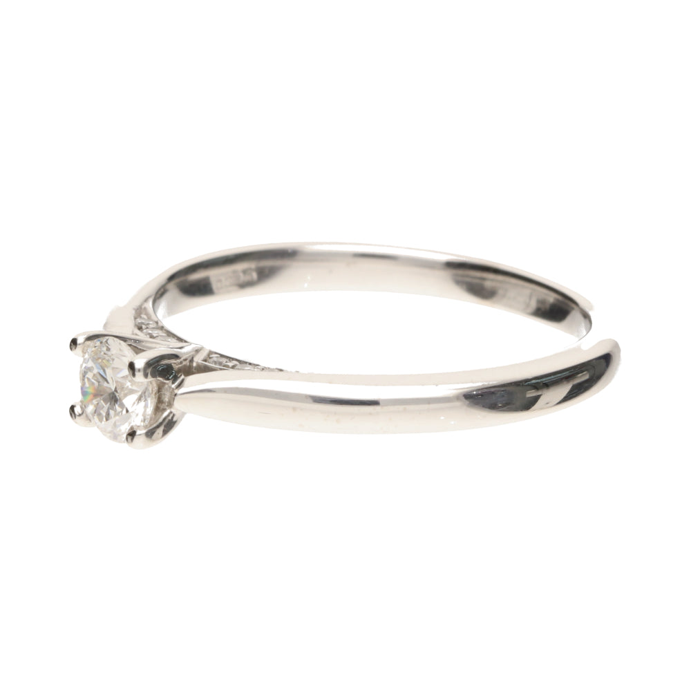 Pre-Owned 18ct White Gold 0.25ct Diamond Solitaire Ring.