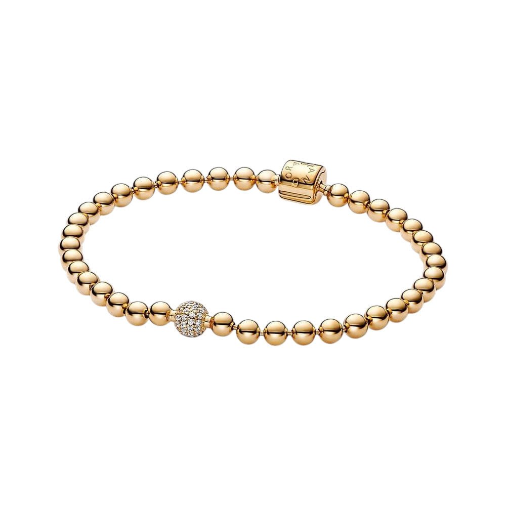 Pandora Beads & Pave Bracelet 568342C01 | David Christopher – David ...