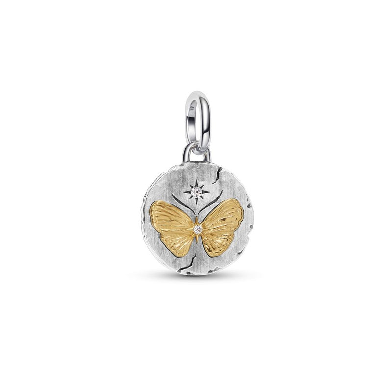 PANDORA Butterfly Medallion Charm 764803C01764803C01