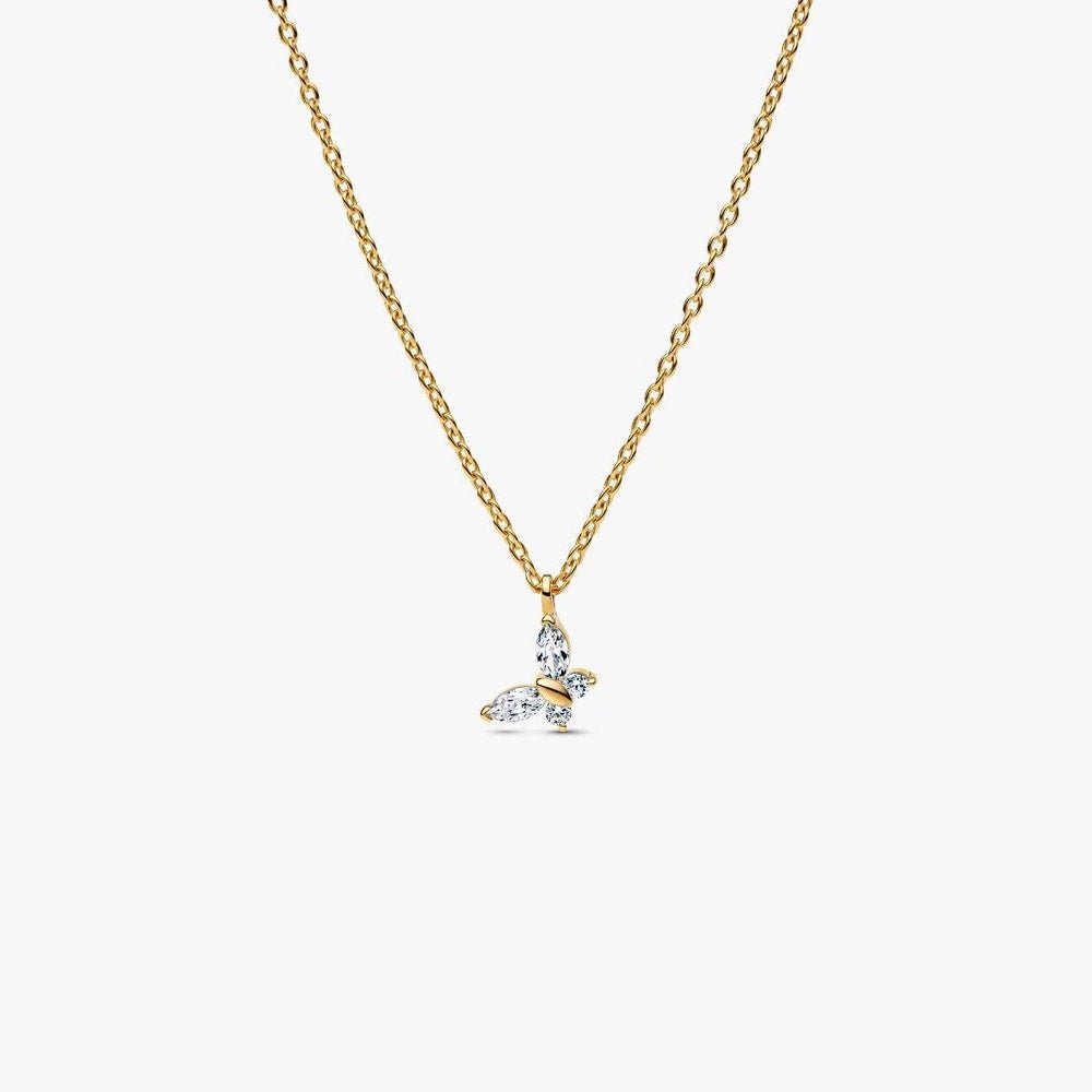 PANDORA Butterfly Pendant Necklace 364267C01 - 45364267C01-45
