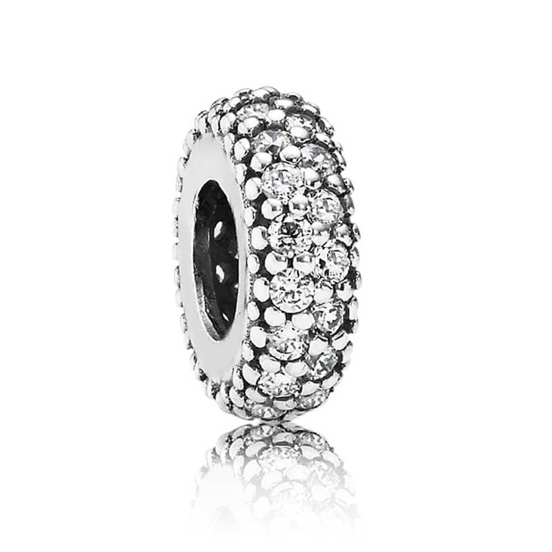 PANDORA Clear Pav? Inspiration Spacer Charm 791359CZ