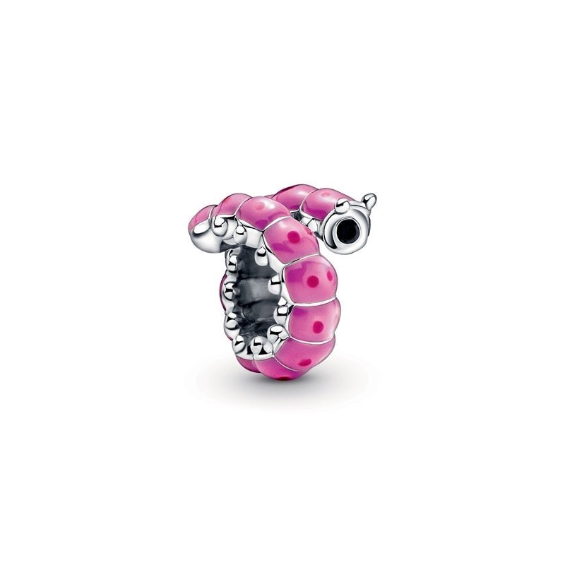 PANDORA Cute Curled Caterpillar Charm 790762C01