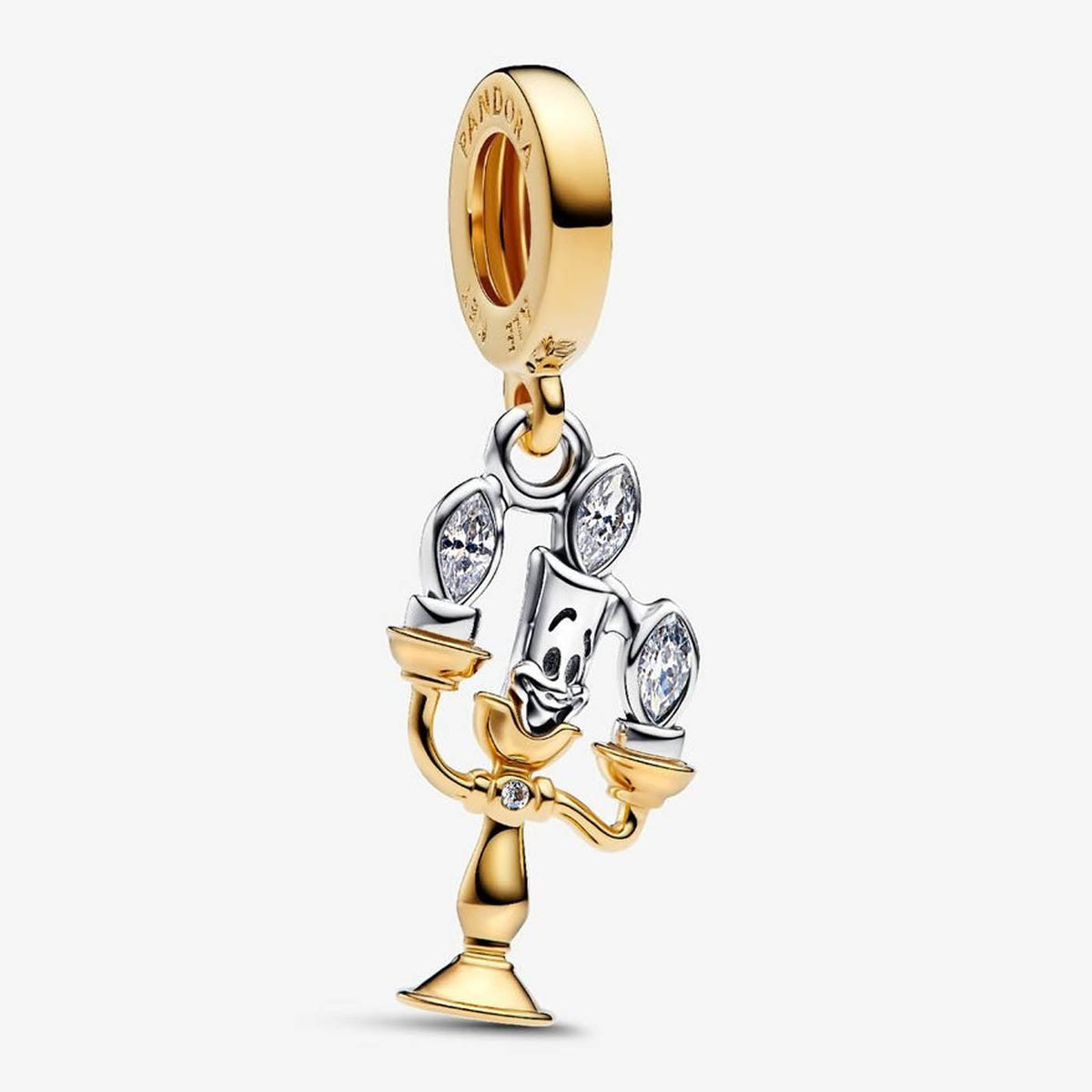 PANDORA Disney Beauty and the Beast Lumiere Dangle Charm