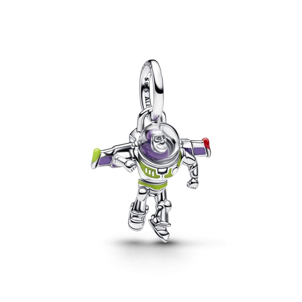 PANDORA Disney Pixar Buzz Lightyear Dangle Charm 794604C01794604C01