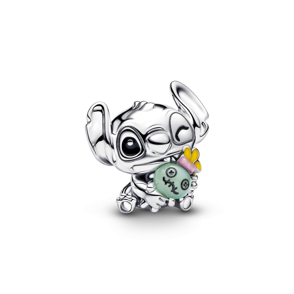PANDORA Disney Stitch & Scrump Charm 794554C01