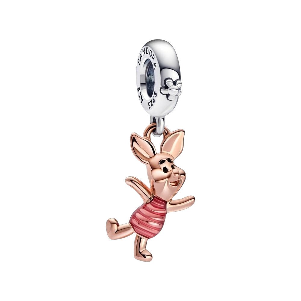 PANDORA Disney Winnie The Pooh Piglet Dangle Charm 782208C01