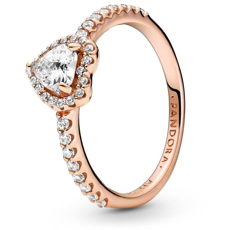 PANDORA Elevated Heart Ring 188421C0244368
