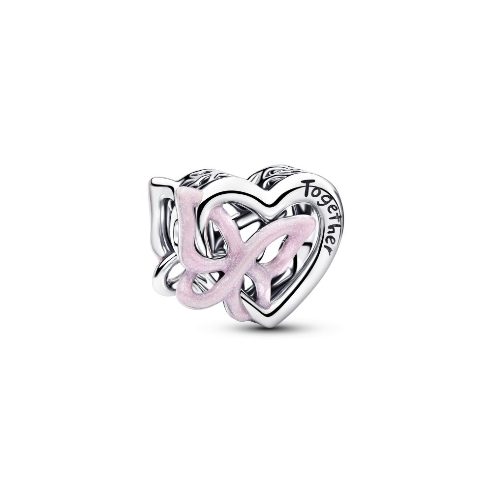 PANDORA Entwined Heart & Butterfly Charm 794475C01