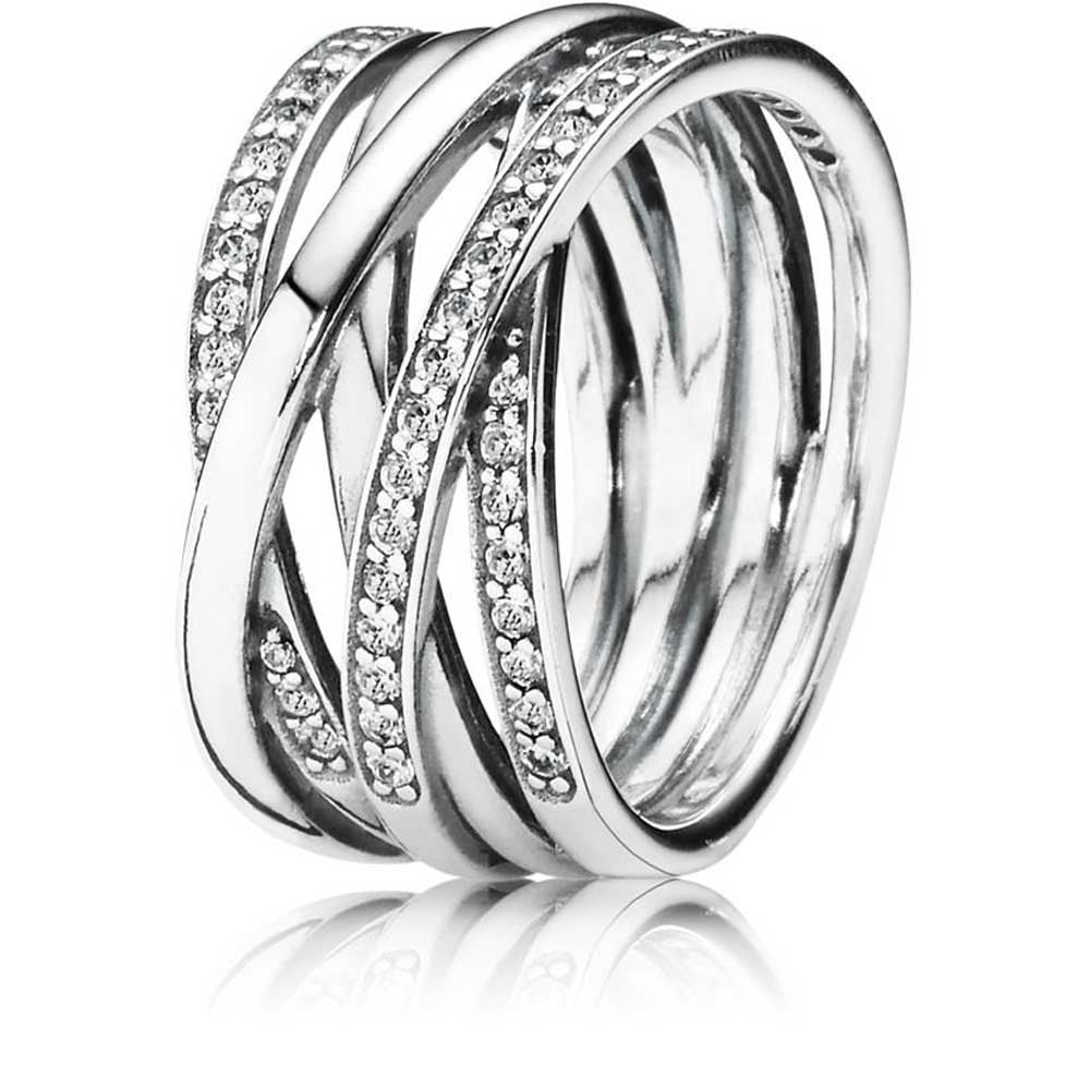 PANDORA Entwining Ring 190919CZ5048