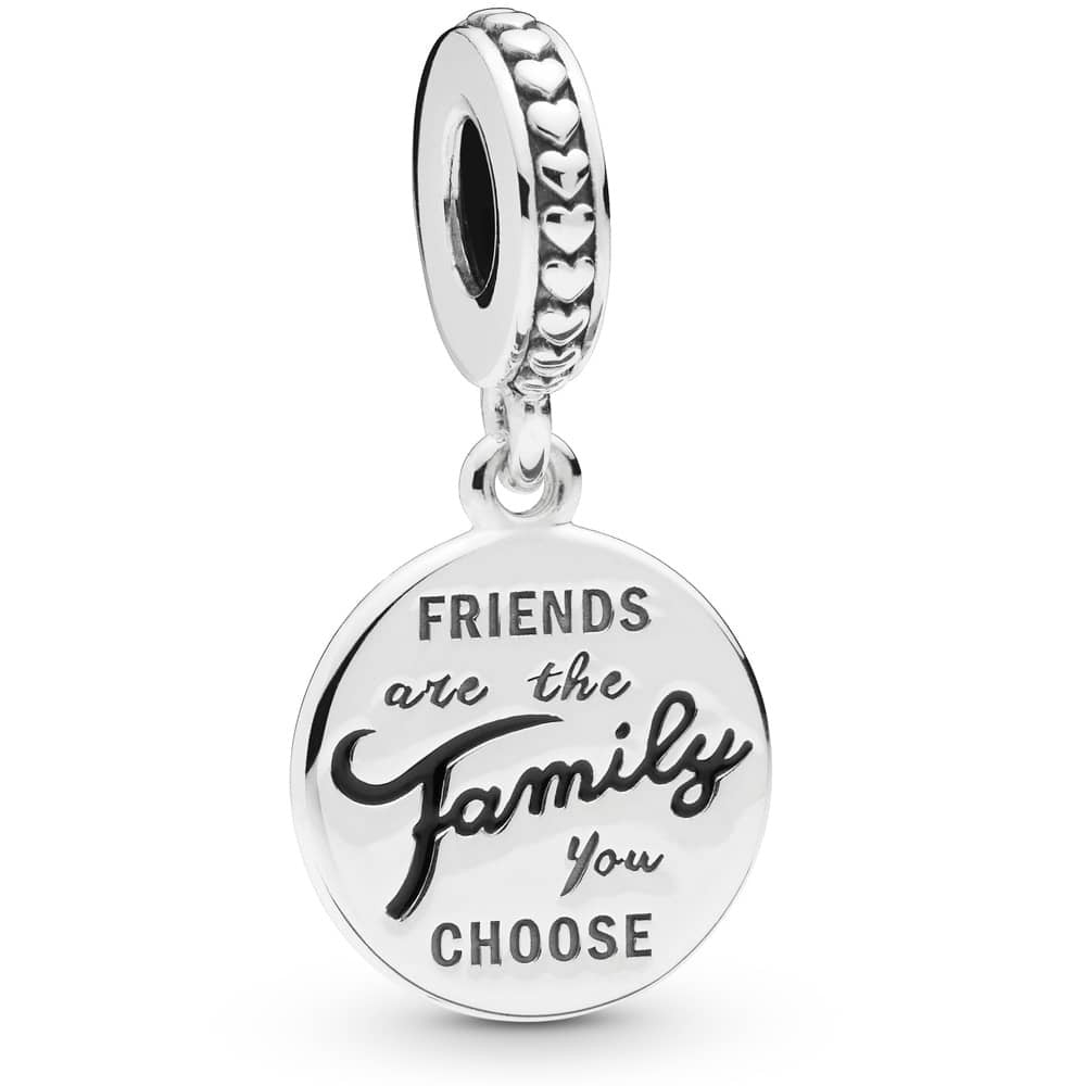 PANDORA Friends Are Family Dangle Charm 798124EN16