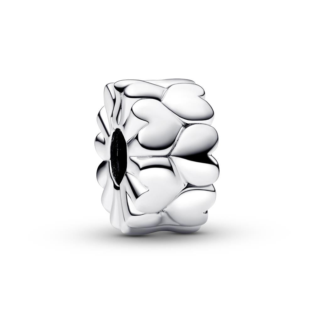 PANDORA Heart Pattern Clip Charm 792828C00