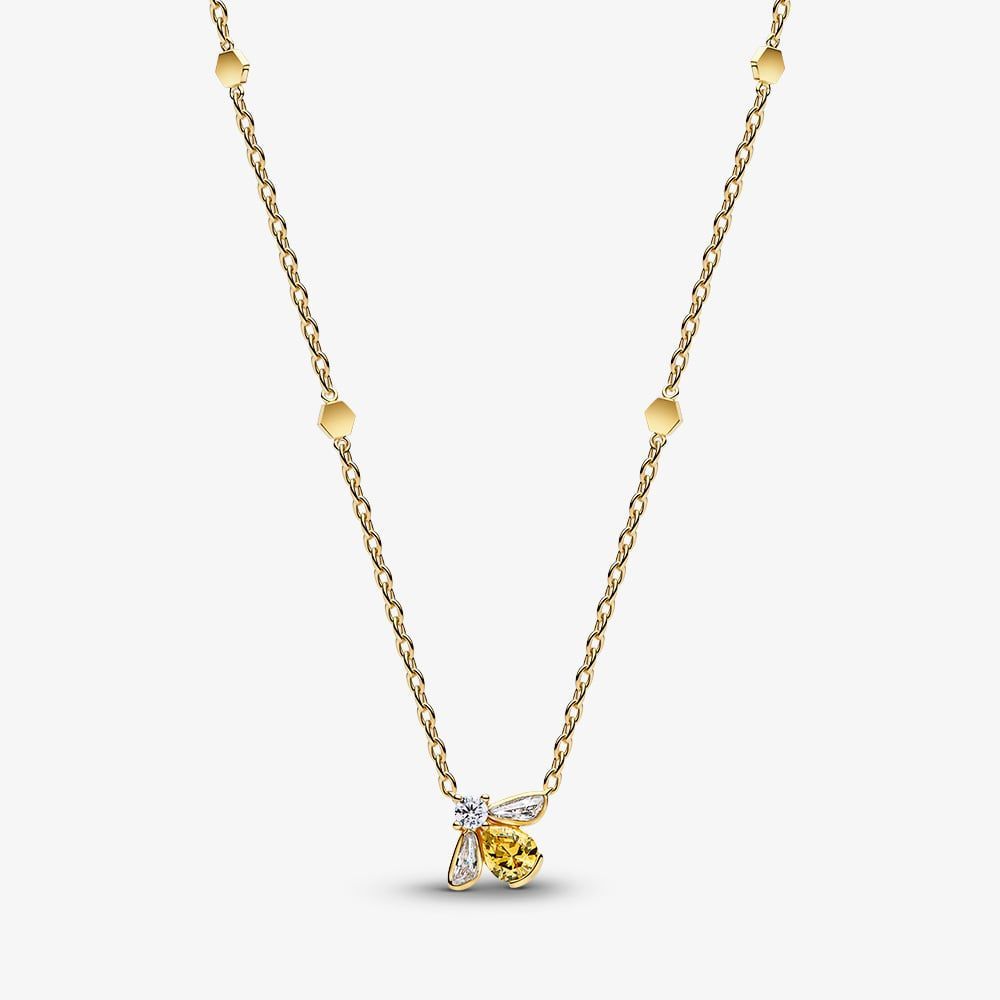 PANDORA Honey Bee Pendant Necklace 364560C01 - 45364560C01-45