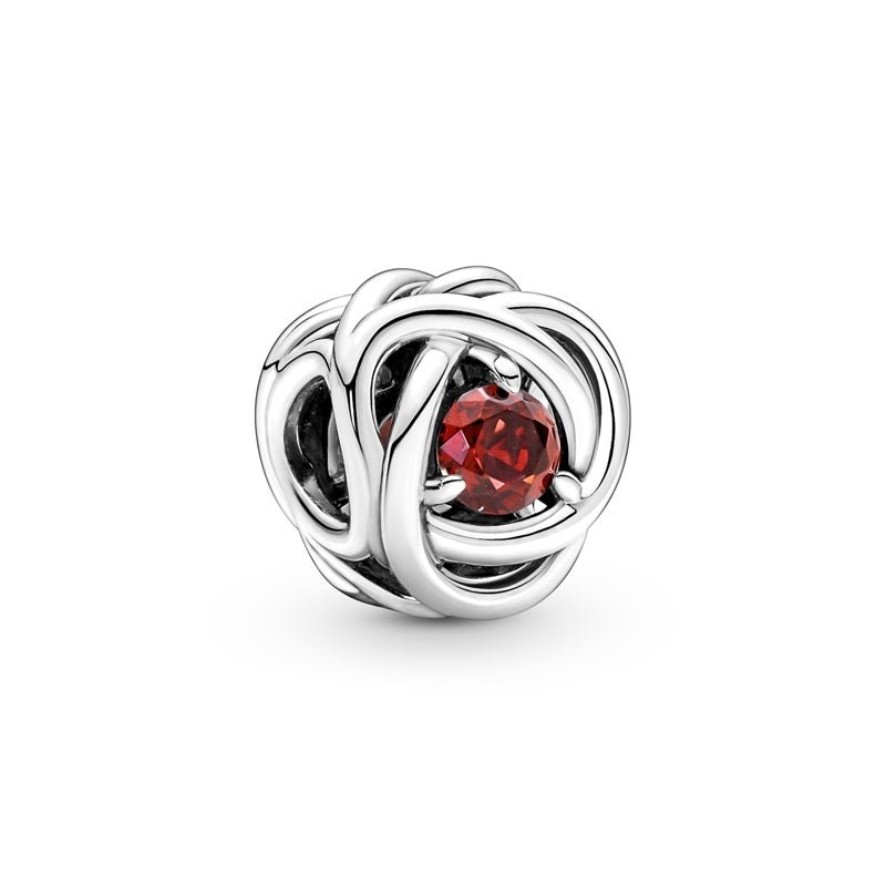 PANDORA July Birthstone Eternity Circle Charm 790065C01