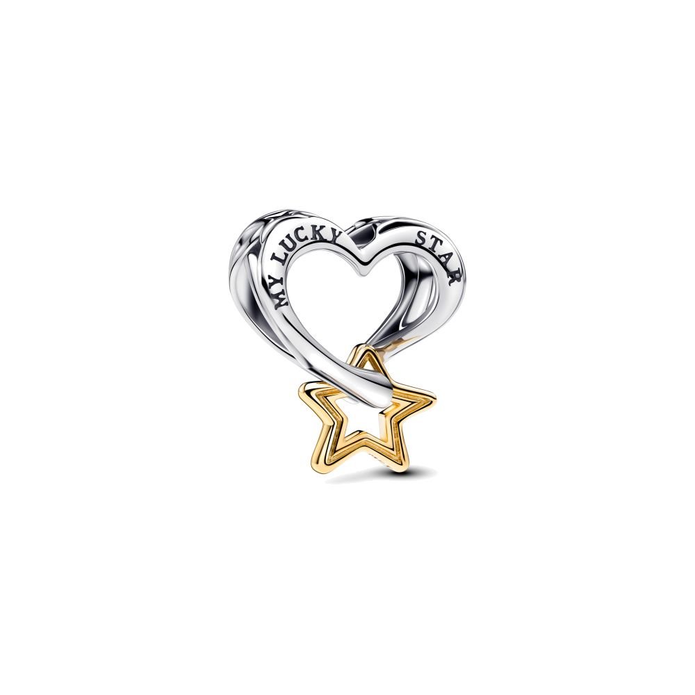 PANDORA Lucky Star & Heart Charm 763513C00763513C00
