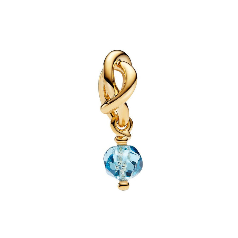 PANDORA March Eternity Circle Dangle Charm 763462C03270604