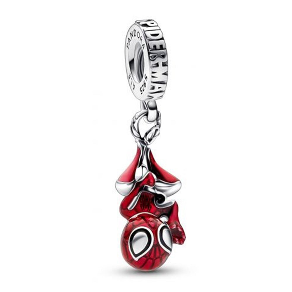 PANDORA Marvel Hanging Spider - Man Dangle Charm 792323C01