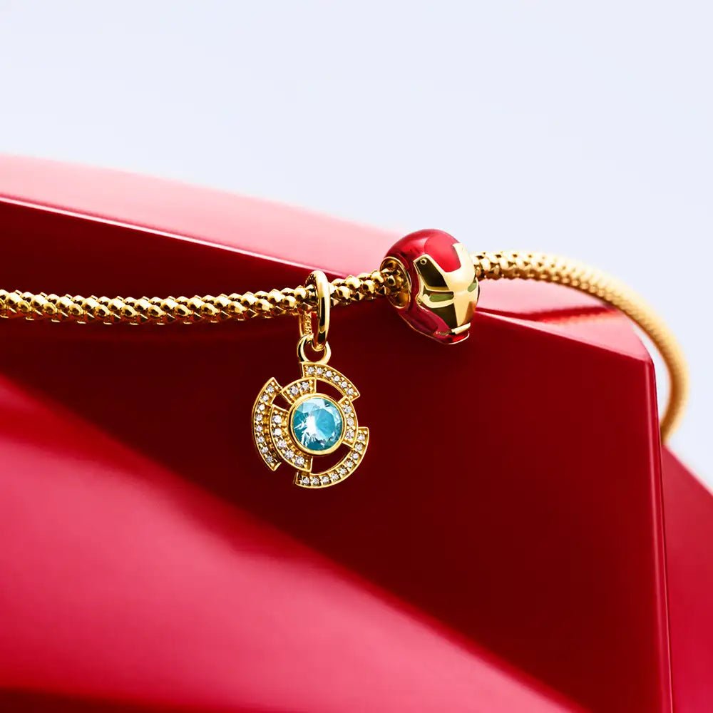 PANDORA Marvel Iron Man Arc Reactor Dangle Charm 764216C01