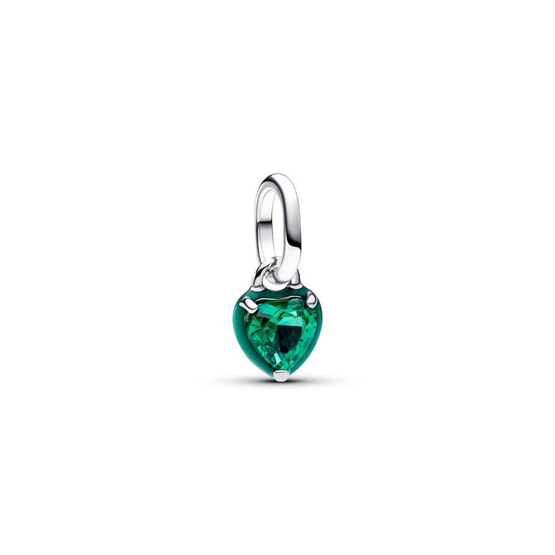 PANDORA ME Green Chakra Heart Mini Dangle Charm 793042C03793042C03