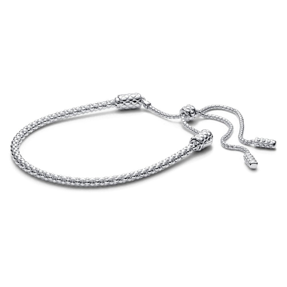 PANDORA Moments Studded Chain Slider Bracelet 593090C00267498