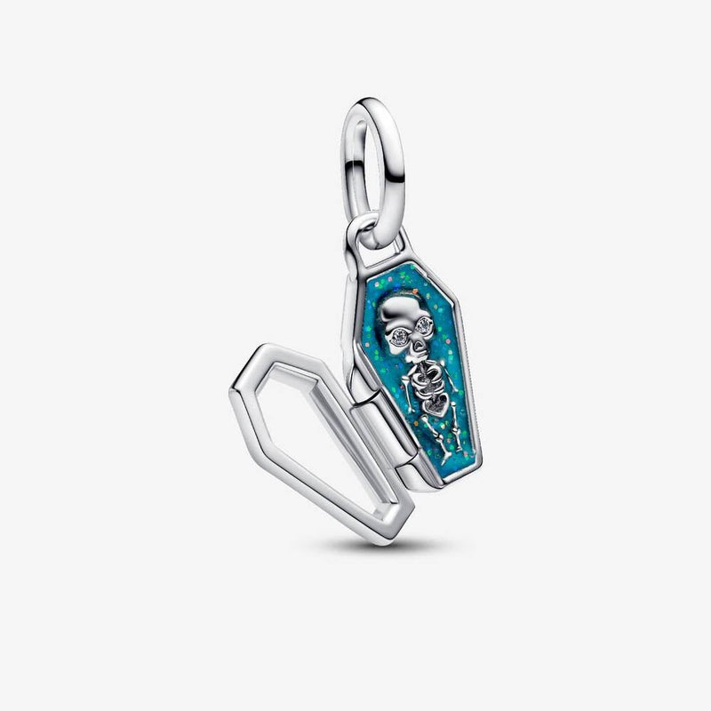 PANDORA Openable Glow - in - the - dark Coffin Charm 794058C01276349