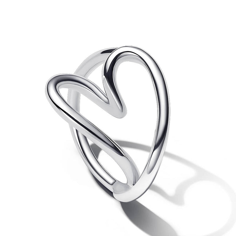 Pandora Organically Shaped Heart Ring 193288C00193288C00