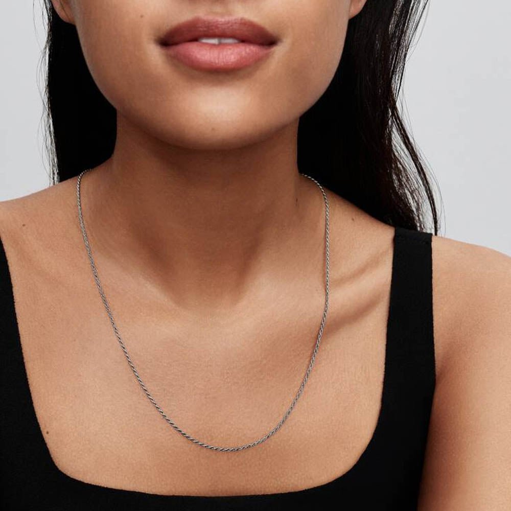 PANDORA Rope Chain Necklace 394687C00 - 70394687C00