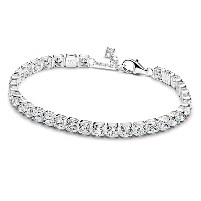 PANDORA Sparkling Bold Tennis Bracelet 593539C01