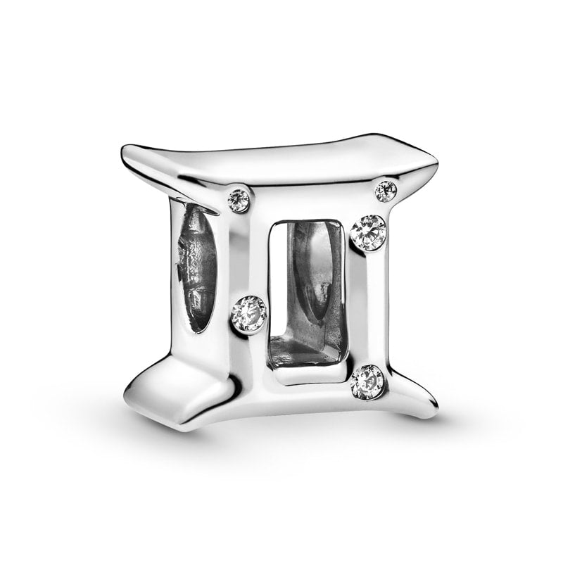 PANDORA Sparkling Gemini Zodiac Charm 798428C01