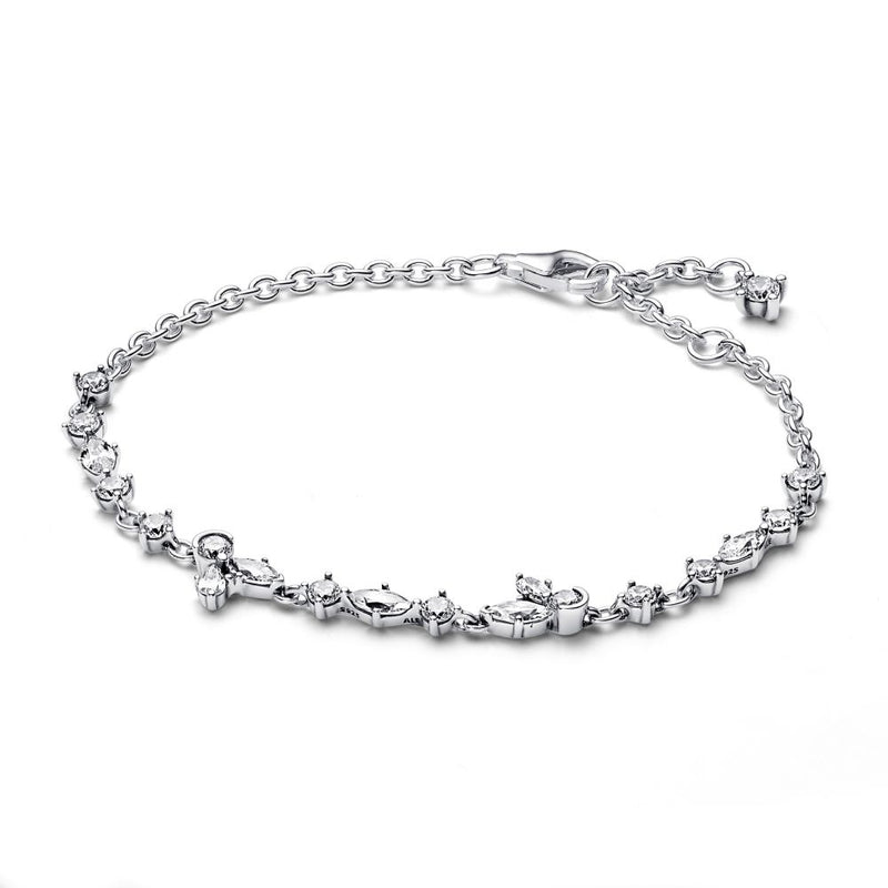 PANDORA Sparkling Herbarium Cluster Chain Bracelet 592631C01260720
