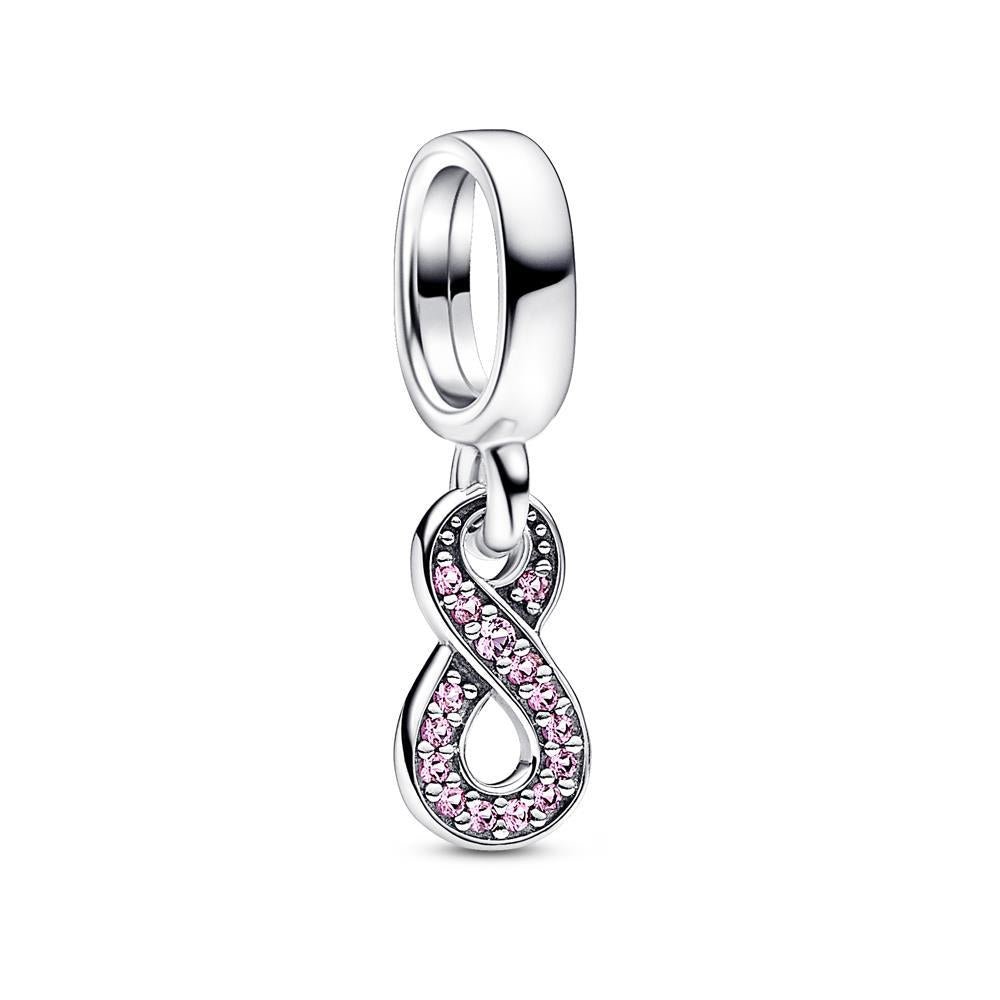 PANDORA Sparkling Infinity Dangle Charm 792766C01