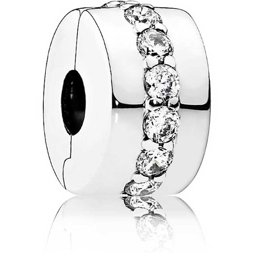 PANDORA Sparkling Row Clip Charm 791972CZ