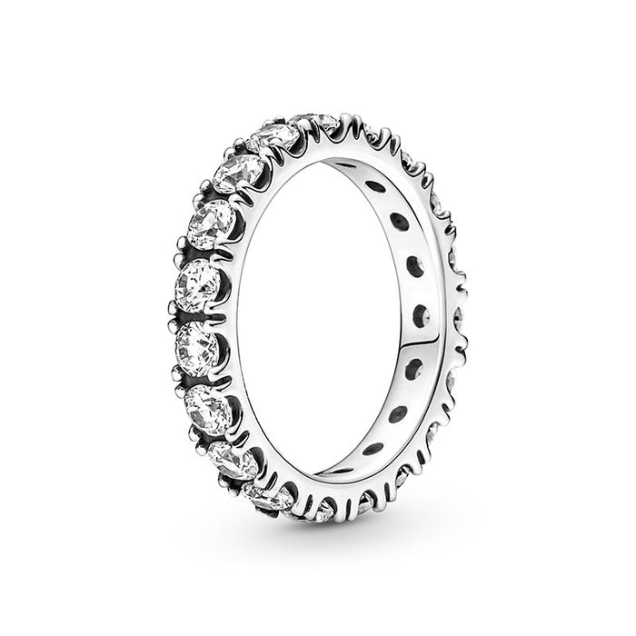 Pandora Sparkling Row Eternity Ring 190050C01 | David Christopher ...