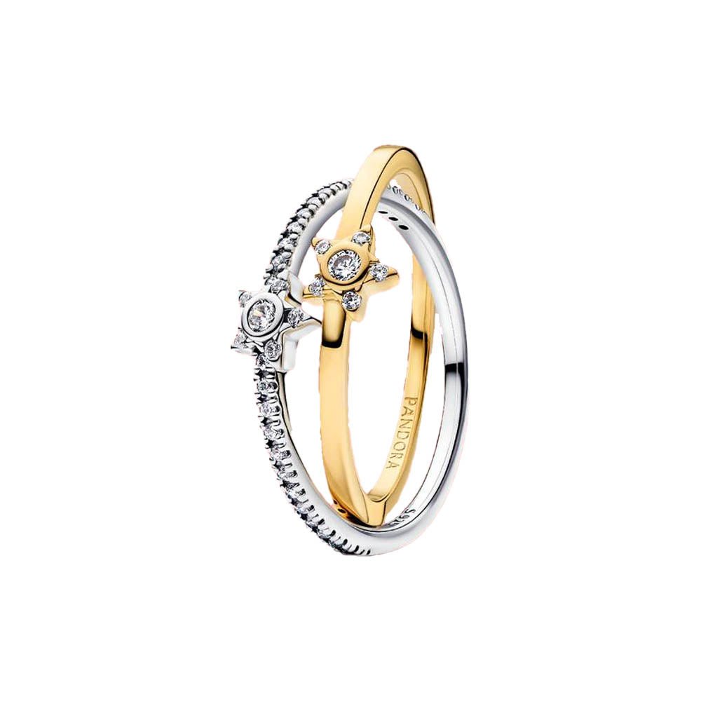 PANDORA Sparkling Stella Crossover Ring 165079C01165079C01