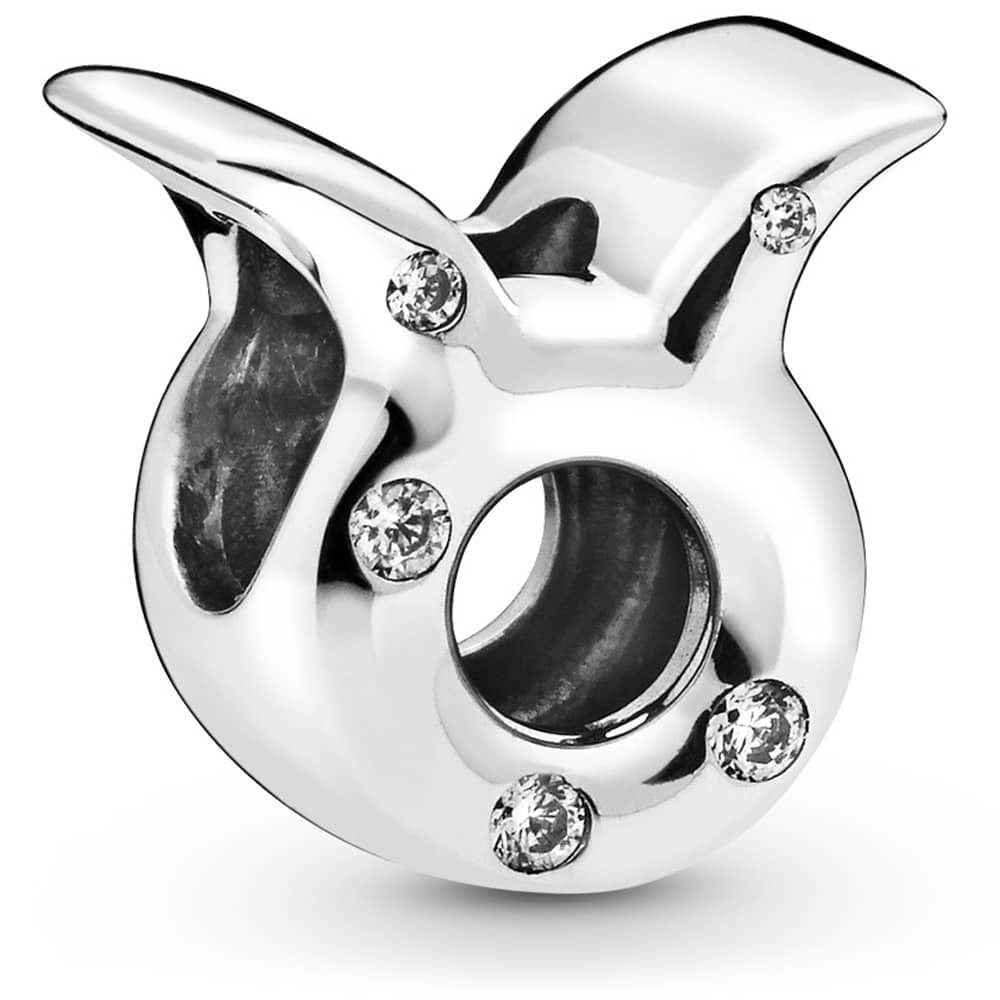 PANDORA Sparkling Taurus Zodiac Charm 798418C01