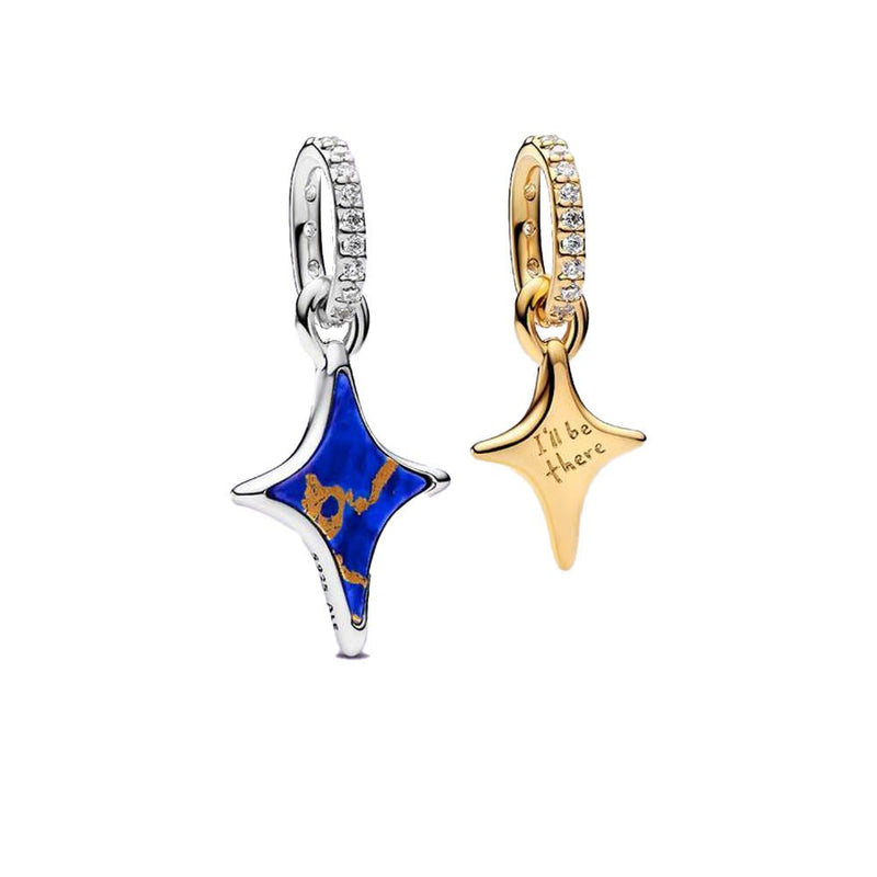 PANDORA Splittable Stars Double Dangle Charm 764945C01764945C01