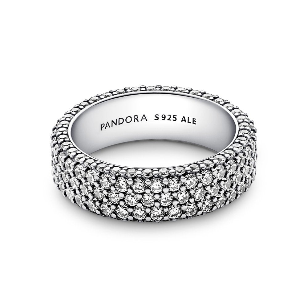 PANDORA Timeless Pavé Triple - row Ring 192634C01260919